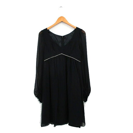 【中古】ジルスチュアート JILL STUART ワンピース 長袖 ロング シンプル 4 ブラック 黒 /KT26 レディース 【ベクトル 古着】 250208 【中古】ジルスチュアート JILL STUART ワンピース 長袖 ロング シンプル 4 ブラック 黒 /KT26 レディース 【ベクトル 古着】 250208