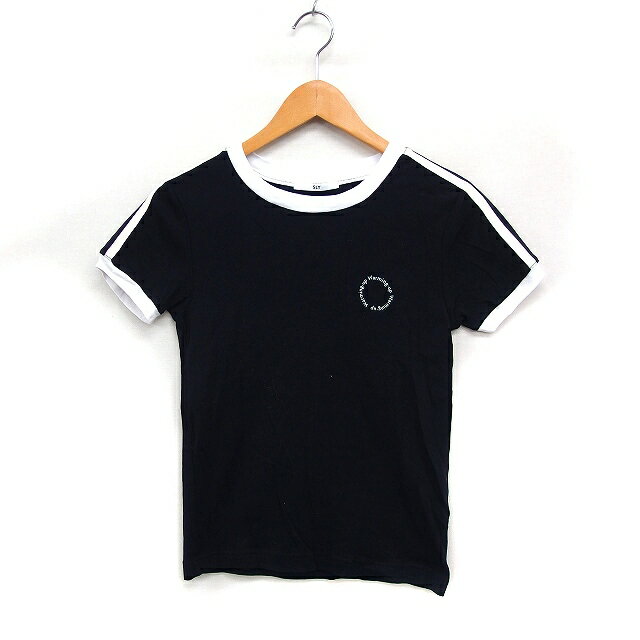 【中古】スライ SLY リンガーネック ライン Tシャツ カットソー 半袖 ショルダーライン コットン 綿 F ブラック 黒 /FT25 レディース 【ベクトル 古着】 250208ブランドスライ SLY表記サイズFREE実寸サイズ肩幅：約36cm　身幅：約40cm　袖丈：約15cm　着丈：約56cm　　素材本体：コットン100％ テープ：ポリエステル100％色ブラック ※色に関してはこの商品の出品者の主観で判断しておりますので、カタログや正規のカラーとは言い回しが異なる場合があります。仕様プルオーバー状態ごくわずかに毛羽立ちがありますが、使用感が少なく、状態の良い商品です。 ※あくまでも中古品ですので掲載写真や記載内容をご確認いただき、ご理解の上ご購入ください。商品のお問い合わせの回答を休止しております。＊各商品ページの商品詳細等をご確認の上ご購入ください。【中古】スライ SLY リンガーネック ライン Tシャツ カットソー 半袖 ショルダーライン コットン 綿 F ブラック 黒 /FT25 レディース 【ベクトル 古着】 250208状態ランク　”A”詳細については、下記および「状態ランクについて」ページをご覧ください。未使用・新品の商品ほぼ新品同様の商品使用感が少なく、かなり状態の良い商品使用感はあるが、傷や汚れの少ない商品使用感の他、傷や汚れが見られる商品かなり大きな傷みがある難あり商品※S〜CランクはUSED品となりますので、使用感をご理解の上でご入札下さい。状態ランクについてinformationブランドスライ SLY表記サイズFREE実寸サイズ肩幅：約36cm　身幅：約40cm　袖丈：約15cm　着丈：約56cm　　素材本体：コットン100％ テープ：ポリエステル100％色ブラック ※色に関してはこの商品の出品者の主観で判断しておりますので、カタログや正規のカラーとは言い回しが異なる場合があります。仕様プルオーバー状態ごくわずかに毛羽立ちがありますが、使用感が少なく、状態の良い商品です。 ※あくまでも中古品ですので掲載写真や記載内容をご確認いただき、ご理解の上ご購入ください。商品のお問い合わせの回答を休止しております。＊各商品ページの商品詳細等をご確認の上ご購入ください。本商品は一点物です他サイトや店舗にて販売している商品です。多少のお時間差にて欠品になることもございます。予めご了承頂ますようお願い致します。ベクトル・サイズガイドはこちらこの商品と同じブランドの商品を見る