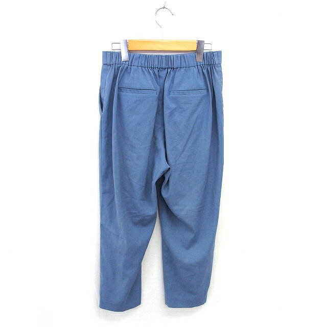【中古】グローバルワーク GLOBAL WORK テーパード パンツ タック 薄手 無地 シンプル L ブルー 青 /TT レディース 【ベクトル 古着】 250414 auc-vector-20260963 ブランド古着の買取販売ベクトル サンプル画像2