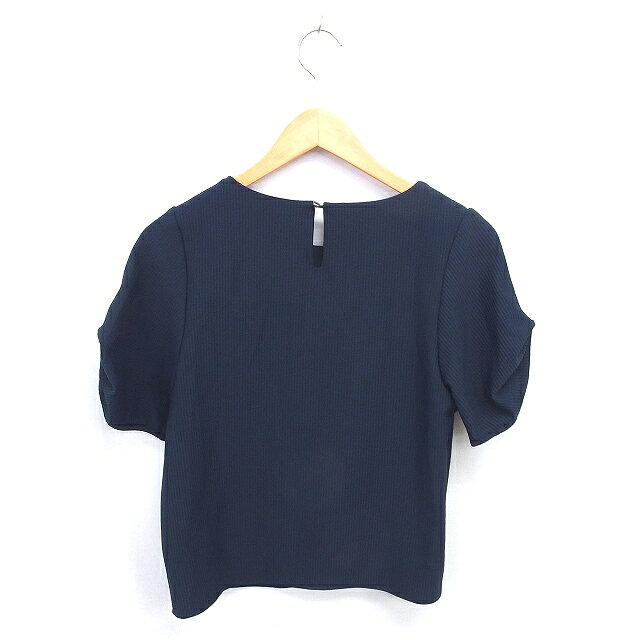 【中古】ロペピクニック ROPE Picnic カットソー ブラウス ストライプ ボートネック プルオーバー 半袖 38 ネイビー 紺 /TT レディース 【ベクトル 古着】 250419 auc-vector-20269943 ブランド古着の買取販売ベクトル サンプル画像2