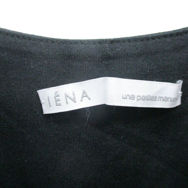 【中古】イエナ IENA キャミワンピース ロング リボン カシュクール コットン シンプル ネイビー 紺 /KT7 レディース 【ベクトル 古着】 250421