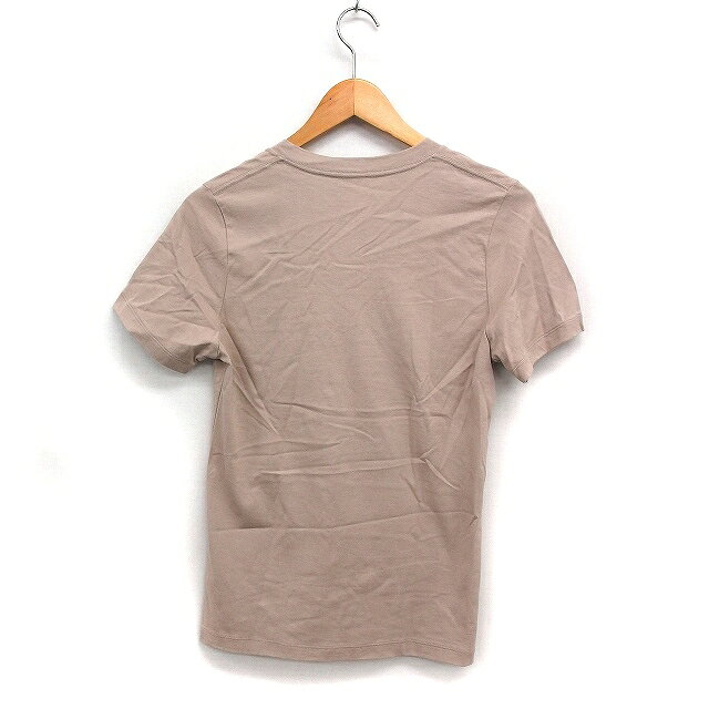 【中古】ナノユニバース nano universe Anti Soaked Series Vネック Tシャツ カットソー 半袖 無地 L ベージュ /FT41 レディース 【ベクトル 古着】 250428 auc-vector-20281489 ブランド古着の買取販売ベクトル サンプル画像2