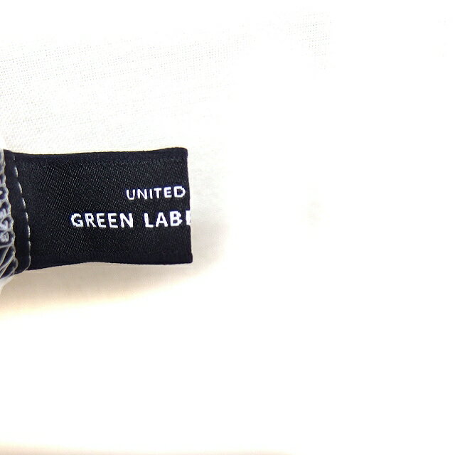 【中古】グリーンレーベルリラクシング ユナイテッドアローズ green label relaxing バンドカラー シャツ チュニック 無地 ホワイト 白 /FT32 レディース 【ベクトル 古着】 250924