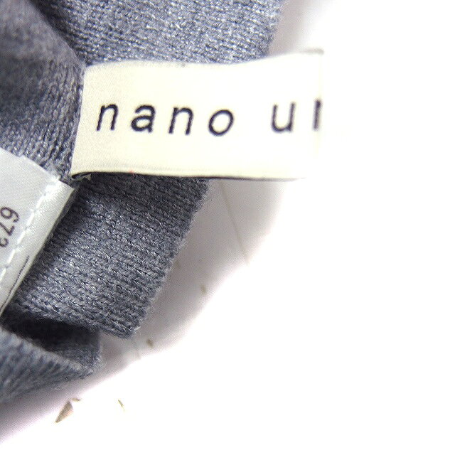 【中古】ナノユニバース nano universe モックネック ニット セーター 長袖 無地 F グレー 灰 /FT11 レディース 【ベクトル 古着】 251211 auc-vector-20597991 ブランド古着の買取販売ベクトル サンプル画像3