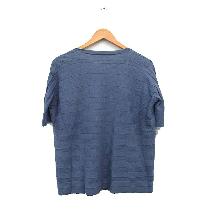 【中古】自由区 オンワード樫山 カットソー Tシャツ 五分袖 シンプル 38 パープル 紫 /KT30 レディース 【ベクトル 古着】 251213 auc-vector-20604382 ブランド古着の買取販売ベクトル サンプル画像2