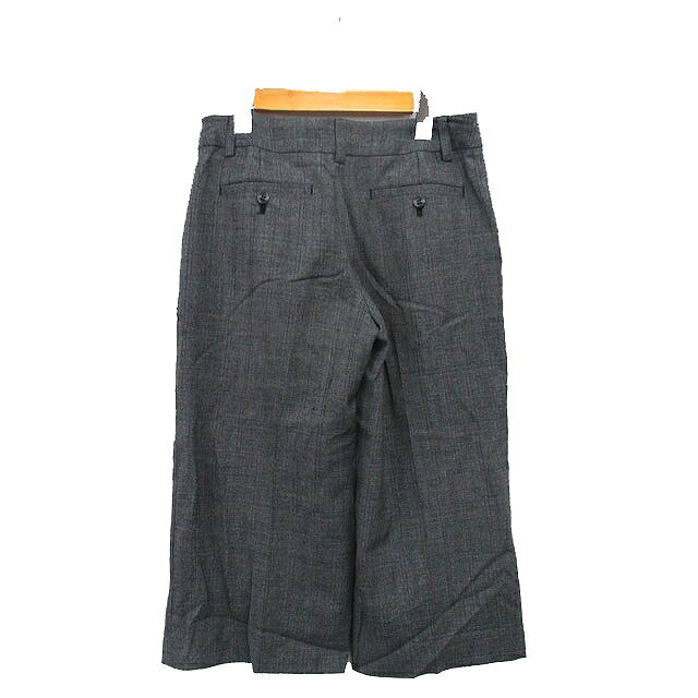 【中古】23区 オンワード樫山 ガウチョパンツ センタープレス チェック 36 グレー 灰 /KT18 レディース 【ベクトル 古着】 251213 auc-vector-20604407 ブランド古着の買取販売ベクトル サンプル画像2