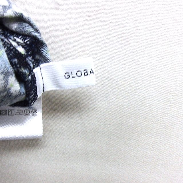 【中古】グローバルワーク GLOBAL WORK 小花柄 シャツ ブラウス フラッタースリーブ L ブラック 黒 /FT23 レディース 【ベクトル 古着】 250806 auc-vector-20415141 ブランド古着の買取販売ベクトル サンプル画像3