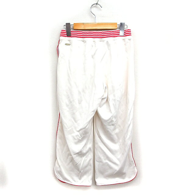 【中古】未使用品 リーボック Reebok タグ付き クロップド パンツ トラック パンツ...