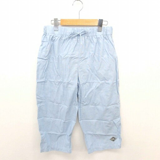【中古】未使用品 ポール&ジョー PAUL&JOE 箱付き ルームショーツ クロップド パンツ ロゴ 薄手 綿 M 青 ライトブルー /TT5 レディース 【ベクトル 古着】 250802 【中古】未使用品 ポール&ジョー PAUL&JOE 箱付き ルームショーツ クロップド パンツ ロゴ 薄手 綿 M 青 ライトブルー /TT5 レディース 【ベクトル 古着】 250802