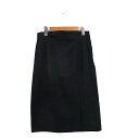 【中古】グリーンレーベルリラクシング ユナイテッドアローズ green label relaxing タイトスカート ロング シンプル 38 ブラック 黒 /KT11 レディース 【ベクトル 古着】 250813|詳細画像