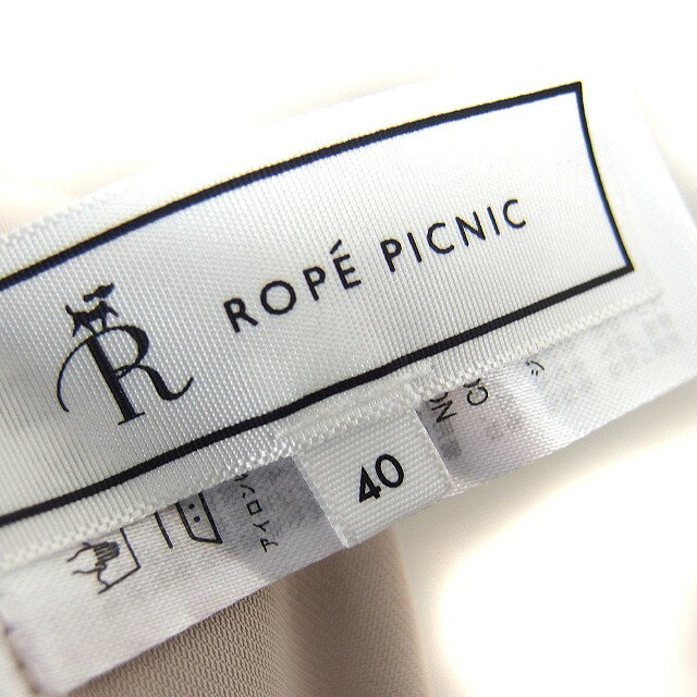 【中古】ロペピクニック ROPE Picnic イージーパンツ ストレート ドローストリング ゆったり 40 アイボリー /NT23 レディース 【ベクトル 古着】 250911 auc-vector-20463355 ブランド古着の買取販売ベクトル サンプル画像3