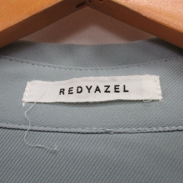 【中古】レディアゼル REDYAZEL ワンピース 長袖 ロング シンプル M ライトブルー 水色 /KT27 レディース 【ベクトル 古着】 250908