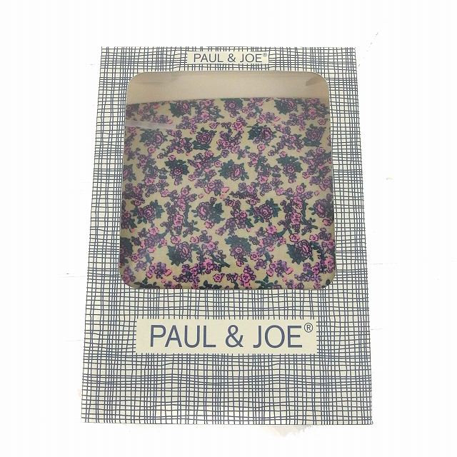 【中古】未使用品 ポール＆ジョー PAUL&JOE 箱付き ハラマキ 腹巻 花柄 薄手 L 薄...