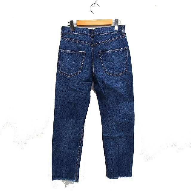 【中古】ミラオーウェン Mila Owen DENIM デニム ジーンズ 切りっぱなし ストレート 0 ネイビー 紺 /FT23 レディース 【ベクトル 古着】 260204 auc-vector-20704498 ブランド古着の買取販売ベクトル サンプル画像2