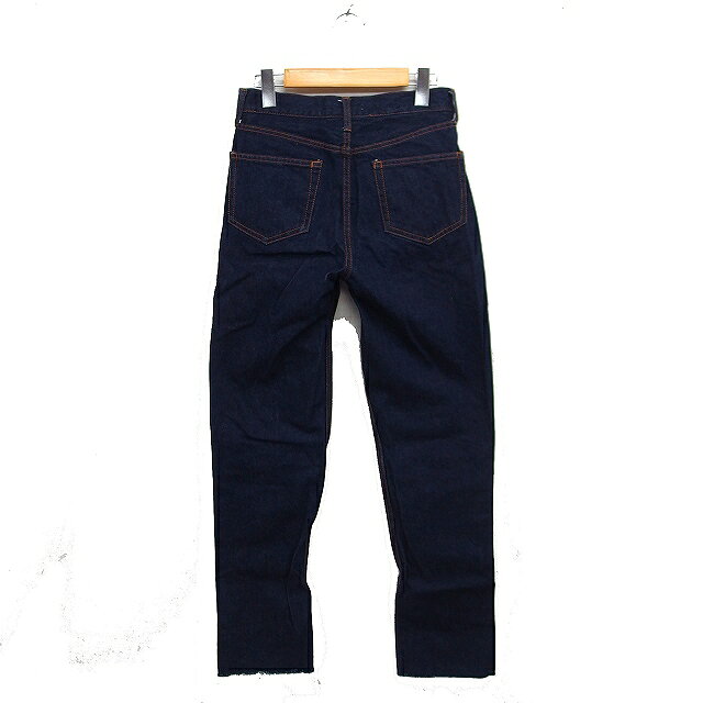 【中古】ミラオーウェン Mila Owen DENIM デニム ジーンズ スリム ストレート 切りっぱなし 1 インディゴ 紺 /FT25 レディース 【ベクトル 古着】 260204 auc-vector-20704503 ブランド古着の買取販売ベクトル サンプル画像2
