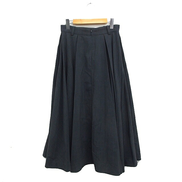【中古】ミラオーウェン Mila Owen タック フレア スカート ロング丈 柄 1 グレー 灰 /FT41 レディース 【ベクトル 古着】 260207 auc-vector-20712093 ブランド古着の買取販売ベクトル サンプル画像2