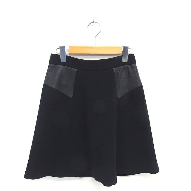 【中古】ラグ&ボーン RAG&BONE フレア スカート ひざ丈 切り替え 羊革 バックジップ 0 黒 ブラック /TT レディース 【ベクトル 古着】 260227ブランドラグ&ボーン RAG&BONE表記サイズ0実寸サイズウエスト：約60cm　ヒップ：約98cm　スカート丈：約48cm　　素材表地トリアセテート69％、ポリエステル31％ 皮革部分羊革 裏地レーヨン57％、絹43％色ブラック ※色に関してはこの商品の出品者の主観で判断しておりますので、カタログや正規のカラーとは言い回しが異なる場合があります。状態全体保管臭、押し入れのような匂いがありますが、その他に目立ったダメージはなく、問題なくご使用いただける商品です。 ※あくまでも中古品ですので掲載写真や記載内容をご確認いただき、ご理解の上ご購入ください。商品のお問い合わせの回答を休止しております。＊各商品ページの商品詳細等をご確認の上ご購入ください。【中古】ラグ&ボーン RAG&BONE フレア スカート ひざ丈 切り替え 羊革 バックジップ 0 黒 ブラック /TT レディース 【ベクトル 古着】 260227状態ランク　”AB”詳細については、下記および「状態ランクについて」ページをご覧ください。未使用・新品の商品ほぼ新品同様の商品使用感が少なく、かなり状態の良い商品使用感はあるが、傷や汚れの少ない商品使用感の他、傷や汚れが見られる商品かなり大きな傷みがある難あり商品※S〜CランクはUSED品となりますので、使用感をご理解の上でご入札下さい。状態ランクについてinformationブランドラグ&ボーン RAG&BONE表記サイズ0実寸サイズウエスト：約60cm　ヒップ：約98cm　スカート丈：約48cm　　素材表地トリアセテート69％、ポリエステル31％ 皮革部分羊革 裏地レーヨン57％、絹43％色ブラック ※色に関してはこの商品の出品者の主観で判断しておりますので、カタログや正規のカラーとは言い回しが異なる場合があります。状態全体保管臭、押し入れのような匂いがありますが、その他に目立ったダメージはなく、問題なくご使用いただける商品です。 ※あくまでも中古品ですので掲載写真や記載内容をご確認いただき、ご理解の上ご購入ください。商品のお問い合わせの回答を休止しております。＊各商品ページの商品詳細等をご確認の上ご購入ください。本商品は一点物です他サイトや店舗にて販売している商品です。多少のお時間差にて欠品になることもございます。予めご了承頂ますようお願い致します。ベクトル・サイズガイドはこちらこの商品と同じブランドの商品を見る