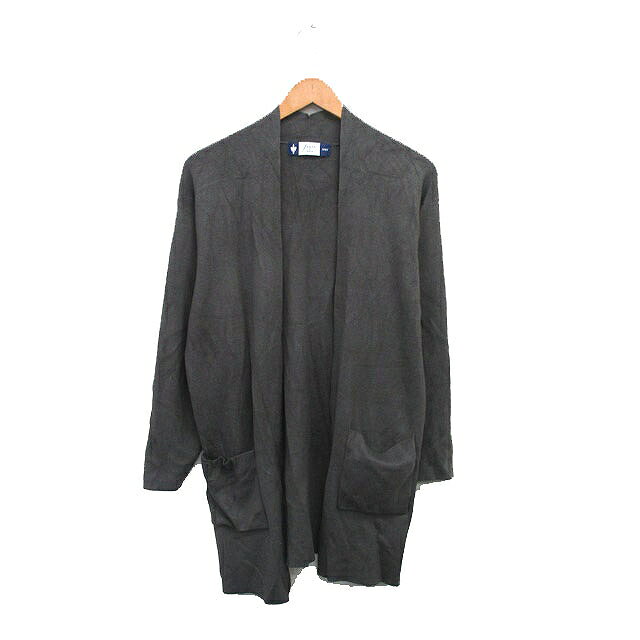 ジャイロ JAYRO SELLECTION トッパー カーディガン 長袖 シンプル チャコールグレー /KT20 レディース  260323