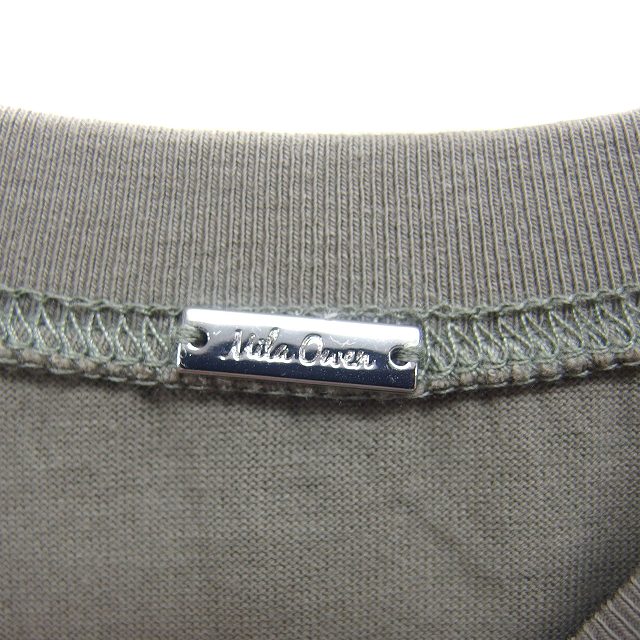 【中古】ミラオーウェン Mila Owen クルーネック カットソー Tシャツ プリント コットン 綿 半袖 0 緑 グリーン /NT15 レディース 【ベクトル 古着】 260319 auc-vector-20793605 ブランド古着の買取販売ベクトル サンプル画像3