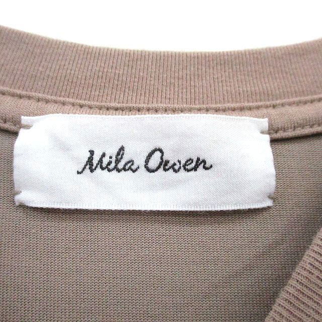 【中古】ミラオーウェン Mila Owen カットソー Tシャツ ノースリーブ コットン シンプル 0 ベージュ /KT15 レディース 【ベクトル 古着】 260501 auc-vector-20883111 ブランド古着の買取販売ベクトル サンプル画像3