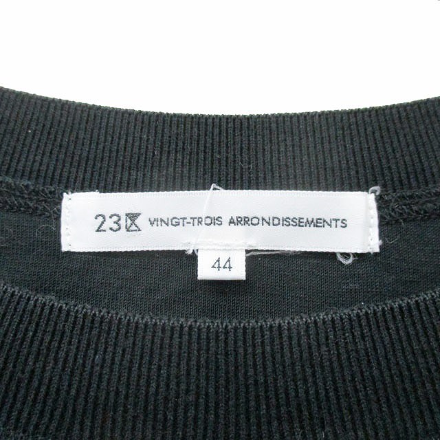 【中古】23区 オンワード樫山 ワンピース ロング 長袖 スリット コットン シンプル 44 ブラック 黒 /KT26 レディース 【ベクトル 古着】 260624 auc-vector-21039642 ブランド古着の買取販売ベクトル サンプル画像3