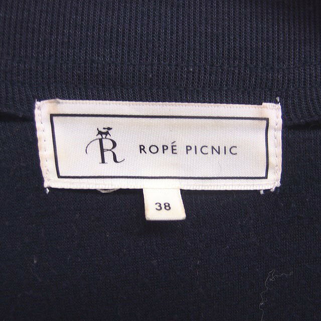 【中古】ロペピクニック ROPE Picnic カーディガン ニット トッパー ひざ丈 ロールアップ 長袖 38 ネイビー 紺 /TT レディース 【ベクトル 古着】 260826 auc-vector-21202862 ブランド古着の買取販売ベクトル サンプル画像3
