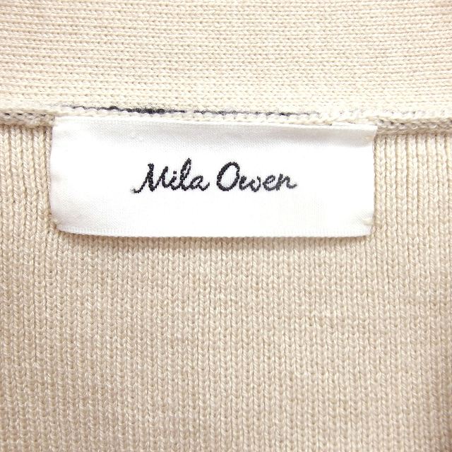 【中古】ミラオーウェン Mila Owen ワイド カーディガン ニット リブ スリット 長袖 0 アイボリー /NT25 レディース 【ベクトル 古着】 260902 auc-vector-21221635 ブランド古着の買取販売ベクトル サンプル画像3