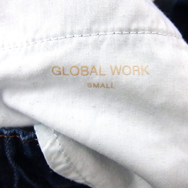 【中古】グローバルワーク GLOBAL WORK ワイド デニム ジーンズ コットン 綿 ジップフライ S 紺 ネイビー /NT32 レディース 【ベクトル 古着】 260904 auc-vector-21230902 ブランド古着の買取販売ベクトル サンプル画像3