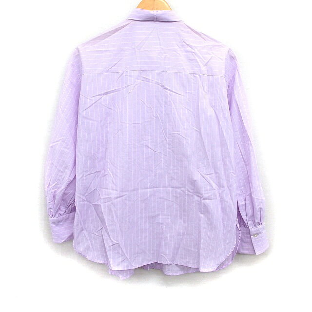 【中古】ロペピクニック ROPE Picnic ボウタイ リボン シャツ ブラウス 長袖 コットン 綿 F ラベンダー 薄紫 /FT34 レディース 【ベクトル 古着】 260912 auc-vector-21250203 ブランド古着の買取販売ベクトル サンプル画像2