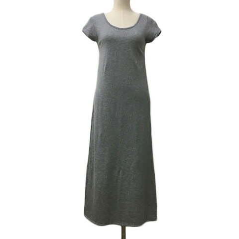 【中古】ナチュラルビューティーベーシック NATURAL BEAUTY BASIC ワンピース Aライン フレア ロング スウェット 杢 半袖 M グレー レディース 【ベクトル 古着】 240514 【中古】ナチュラルビューティーベーシック NATURAL BEAUTY BASIC ワンピース Aライン フレア ロング スウェット 杢 半袖 M グレー レディース 【ベクトル 古着】 240514