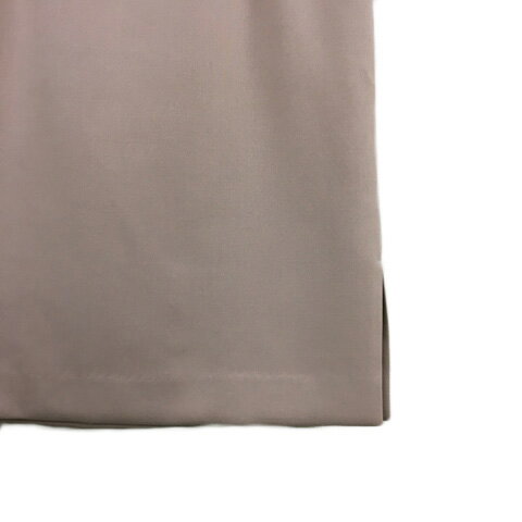 【中古】ジャスグリッティー JUSGLITTY スカート 台形 タイト 膝丈 スリット タック 無地 1 ピンク レディース 【ベクトル 古着】 240208