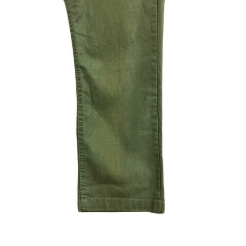 【中古】アーバンリサーチ URBAN RESEARCH ITEMS パンツ テーパード ロング リネン混 無地 38 緑 グリーン メンズ 【ベクトル 古着】 240605