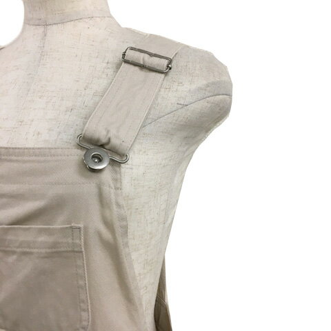 【中古】ナイスクラップ NICE CLAUP continuer de NICE CLAUP ジャンパースカート ワンピース フレア ロング プリーツ チュール 無地 F 白 ベージュ ホワイト レディース 【ベクトル 古着】 240717