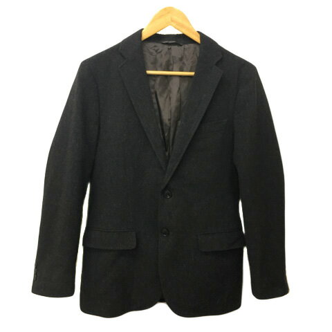 【中古】グリーンレーベルリラクシング ユナイテッドアローズ green label relaxing ジャケット テーラード シングル 無地 ウール センターベント 長袖 S 茶 ブラウン メンズ 【ベクトル 古着】 241015