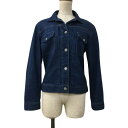 【中古】ローズバッド ROSE BUD ジャケット ジージャン スタンダード シングル デニム 長袖 F 紺 青 ネイビー ブルー レディース 【ベクトル 古着】 241204(4)