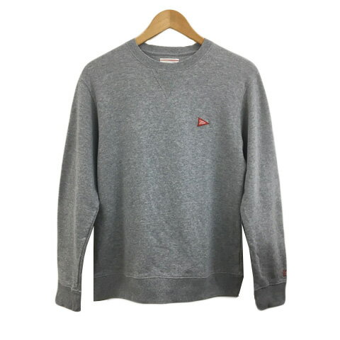 【中古】イッカ ikka Healthknit Product トレーナー スウェット クルーネック プルオーバー ワッペン 長袖 M グレー メンズ 【ベクトル 古着】 250205 【中古】イッカ ikka Healthknit Product トレーナー スウェット クルーネック プルオーバー ワッペン 長袖 M グレー メンズ 【ベクトル 古着】 250205