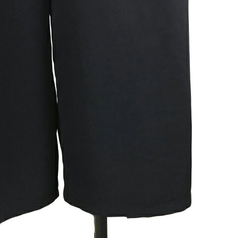 【中古】ケービーエフプラス KBF＋ アーバンリサーチ オールインワン サロペット ワイド ロング 無地 ノースリーブ One 黒 ブラック レディース 【ベクトル 古着】 250501