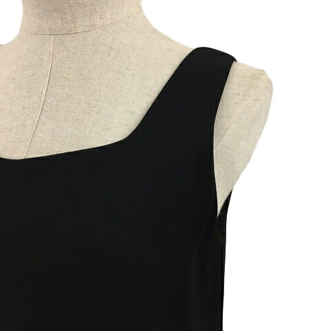 【中古】ナノユニバース nano universe Garde Robe ワンピース Iライン 膝丈 無地 ノースリーブ 36 黒 ブラック レディース 【ベクトル 古着】 250606 auc-vector-20352446 ブランド古着の買取販売ベクトル サンプル画像2