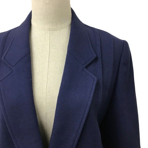 【中古】セイグレース SAY GRACE セットアップ ジャケット テーラード 長袖 スカート タイト 膝下 無地 ウール 15BR 紫 パープル レディース 【ベクトル 古着】 250731 2