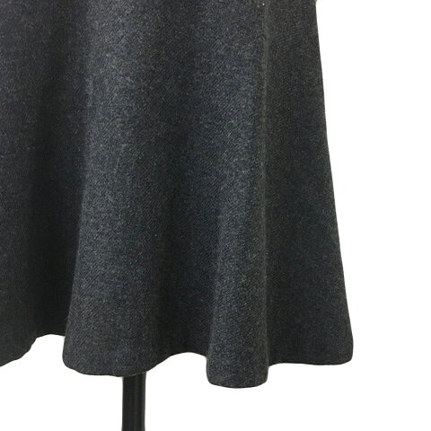 【中古】ジルバイジルスチュアート JILL by JILLSTUART ワンピース フレア ミニ Vネック フリル 無地 七分袖 S グレー レディース 【ベクトル 古着】 250902 auc-vector-20469861 ブランド古着の買取販売ベクトル サンプル画像3