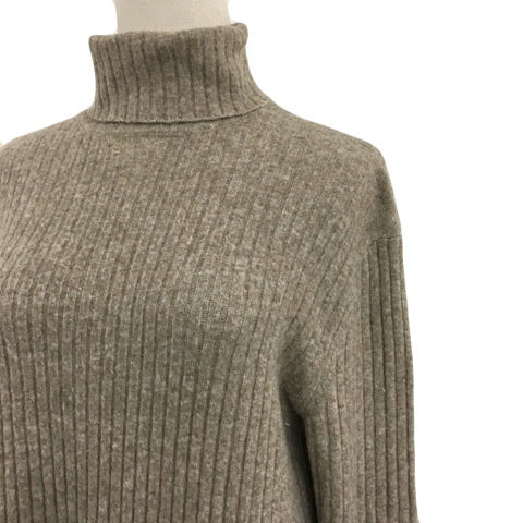 【中古】ロペピクニック ROPE Picnic ワンピース ニット Iライン ロング タートルネック リブ ナイロン 長袖 38 ベージュ レディース 【ベクトル 古着】 250903 auc-vector-20469873 ブランド古着の買取販売ベクトル サンプル画像2
