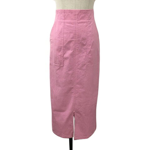 【中古】ノーリーズ Nolley's スカート タイト ロング 無地 34 ピンク レディース 【ベクトル 古着】 250919