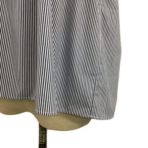 【中古】ロペピクニック ROPE Picnic ブラウス シャツ プルオーバー ストライプ フリル ギャザー 2WAY オープンショルダー 半袖 38 紺 白 ネイビー ホワイト レディース 【ベクトル 古着】 251002 auc-vector-20507373 ブランド古着の買取販売ベクトル サンプル画像3