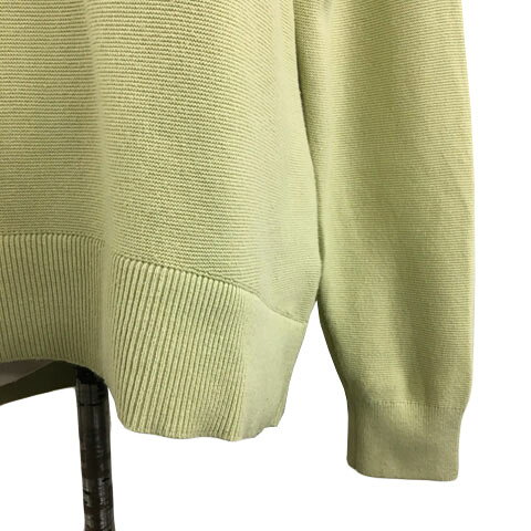 【中古】グローバルワーク GLOBAL WORK カットソー ニット プルオーバー Vネック 無地 長袖 S 黄緑 イエローグリーン レディース 【ベクトル 古着】 260204 auc-vector-20728193 ブランド古着の買取販売ベクトル サンプル画像3