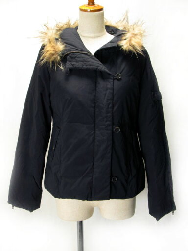 【中古】ダナキャランニューヨーク DKNY ジャケット ダウン ファー 6 国内正規 黒 レディース 【ベクトル 古着】 230902 【中古】ダナキャランニューヨーク DKNY ジャケット ダウン ファー 6 国内正規 黒 レディース 【ベクトル 古着】 230902