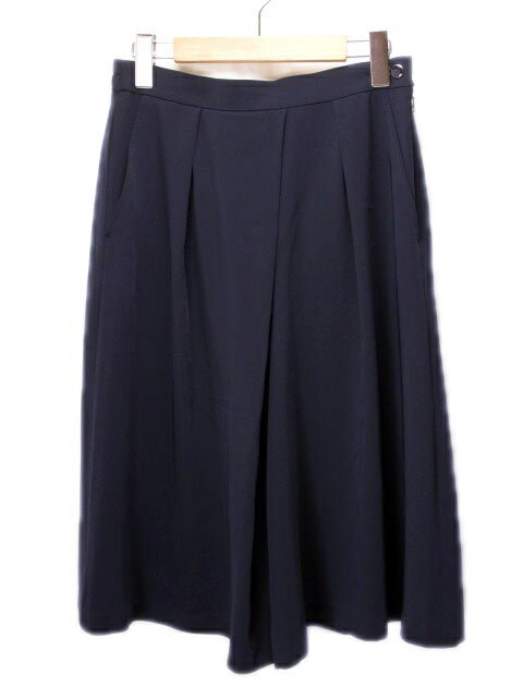 【中古】エニィスィス エニシス anySiS パンツ ワイド ガウチョ 3 紺 レディース 【ベクトル 古着】 230904