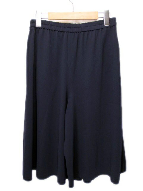 【中古】エニィスィス エニシス anySiS パンツ ワイド ガウチョ 3 紺 レディース 【ベクトル 古着】 230904