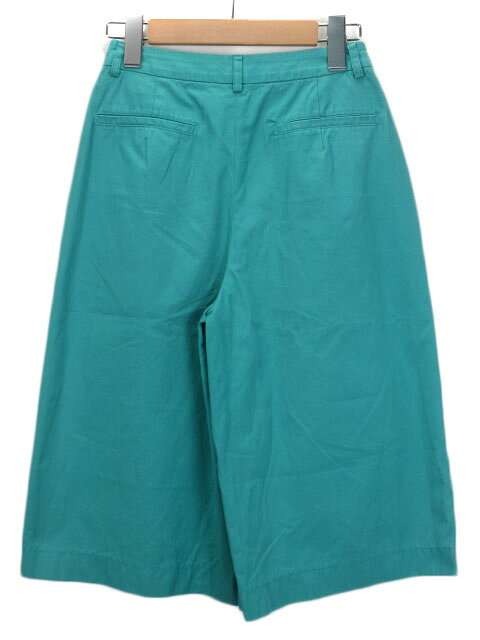 【中古】アナイ ANAYI パンツ ワイド ガウチョ クロップド コットン 38 緑 グリーン レディース 【ベクトル 古着】 221224 auc-vector-17576850 ブランド古着の買取販売ベクトル サンプル画像2
