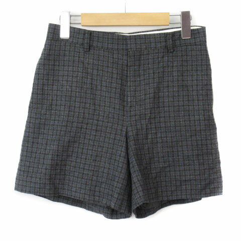 【中古】B&Y ユナイテッドアローズ BEAUTY&YOUTH ビューティー&ユース ショートパンツ チェック ウール混 S グレー レディース 【ベクトル 古着】 210225 ベクトルプレミアム店 【中古】B&Y ユナイテッドアローズ BEAUTY&YOUTH ビューティー&ユース ショートパンツ チェック ウール混 S グレー レディース 【ベクトル 古着】 210225 ベクトルプレミアム店