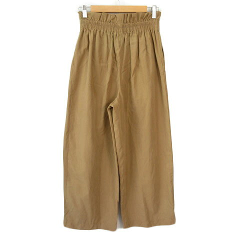 【中古】ロペピクニック ROPE Picnic ピーチ起毛リボンタックパンツ 38 茶 ブラウン レディース 【ベクトル 古着】 210321 auc-vector-18094392 ブランド古着の買取販売ベクトル サンプル画像2